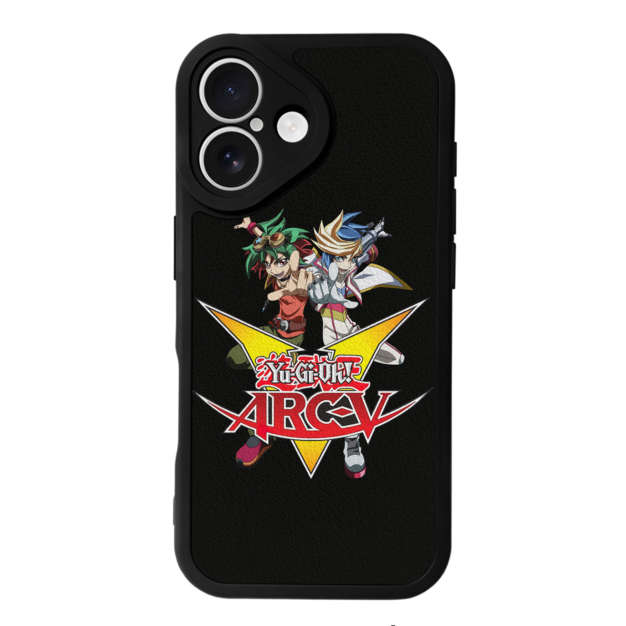 遊☆戯☆王 Yu-Gi-Oh! 【iPhone 16シリーズ対応】シリコンスマホケース（レザー調） 材質：シリコン